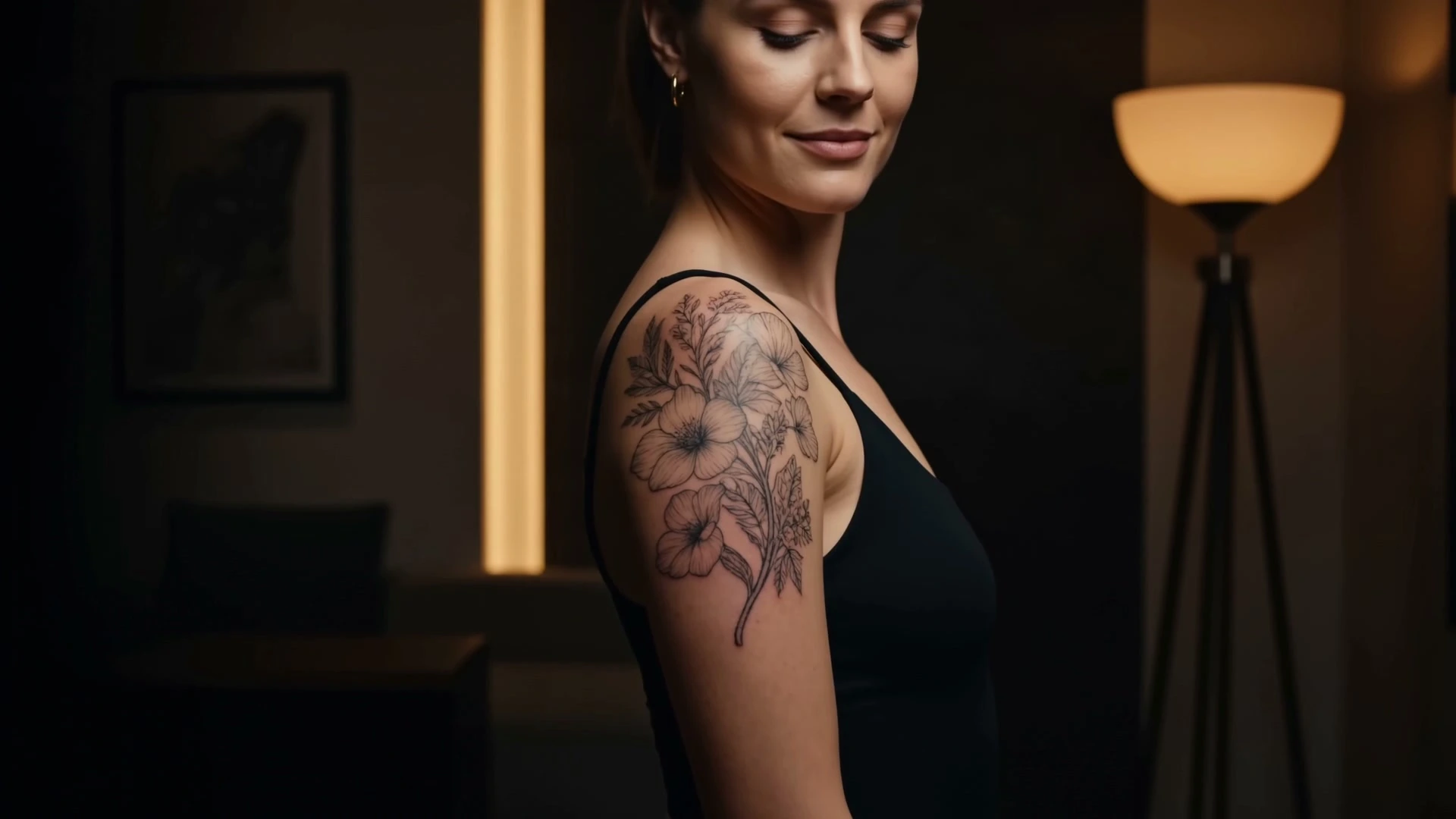 Aftercare and healing check at Blackbird Tattoo & Piercing